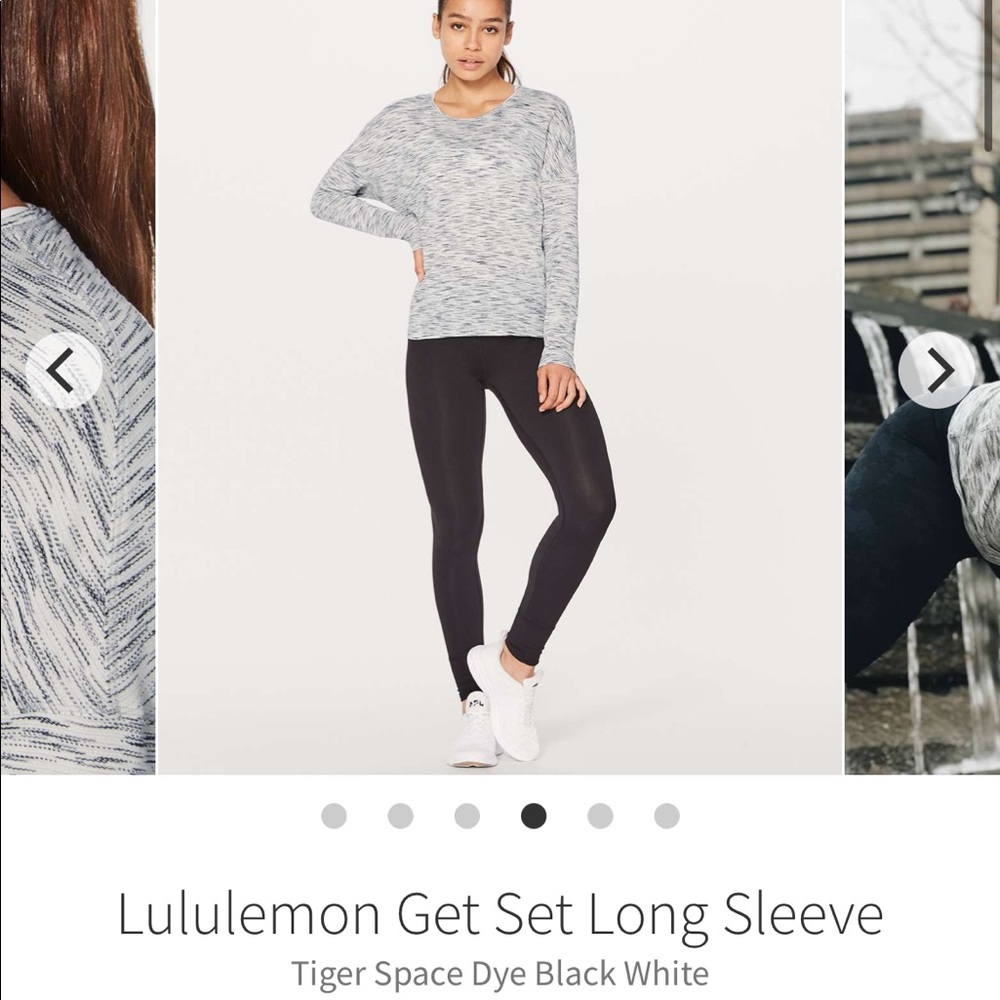 Lululemon Get Set Long Sleeve
